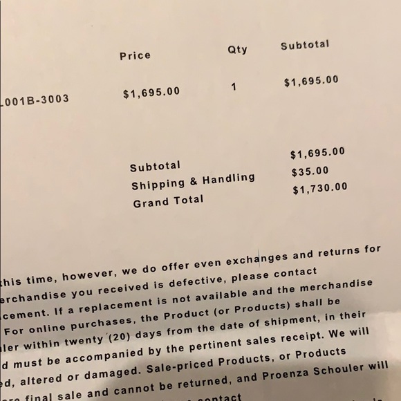 PROENZA SCHOULER PS1 MEDIUM IN BURGENDY - Picture 12 of 12